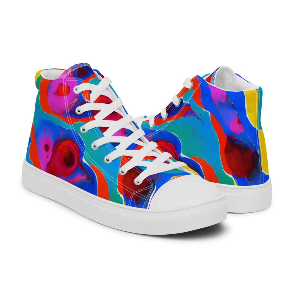 Irvin Rhapsody on Men's High Top Canvas Shoes — Right