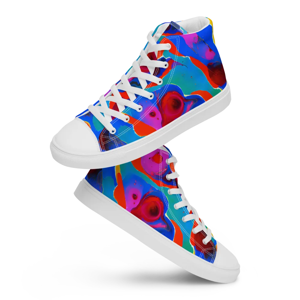 Irvin Rhapsody on Men's High Top Canvas Shoes — Front