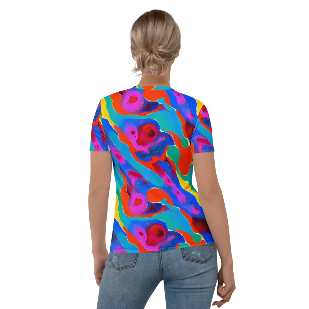 Irvin Rhapsody on Women's Crew Neck T-Shirt — Back