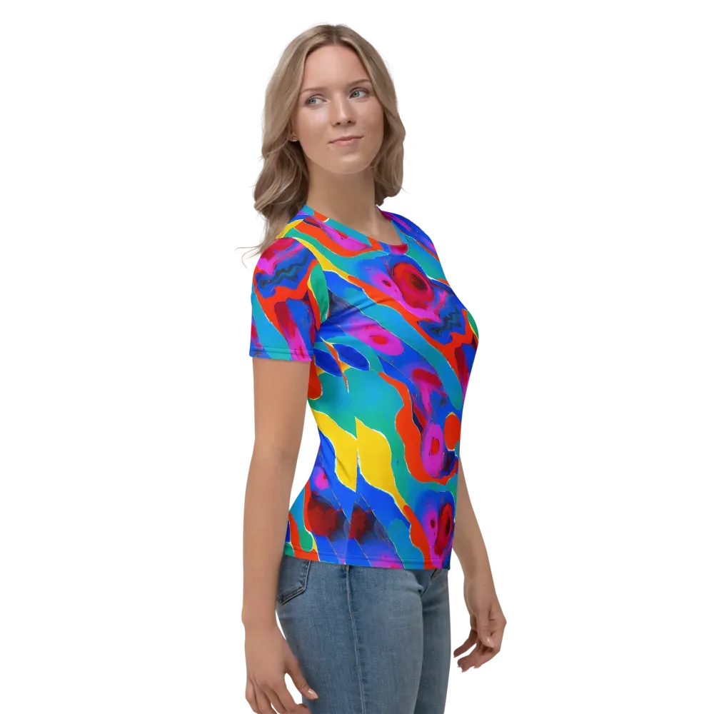 Irvin Rhapsody on Women's Crew Neck T-Shirt — Right