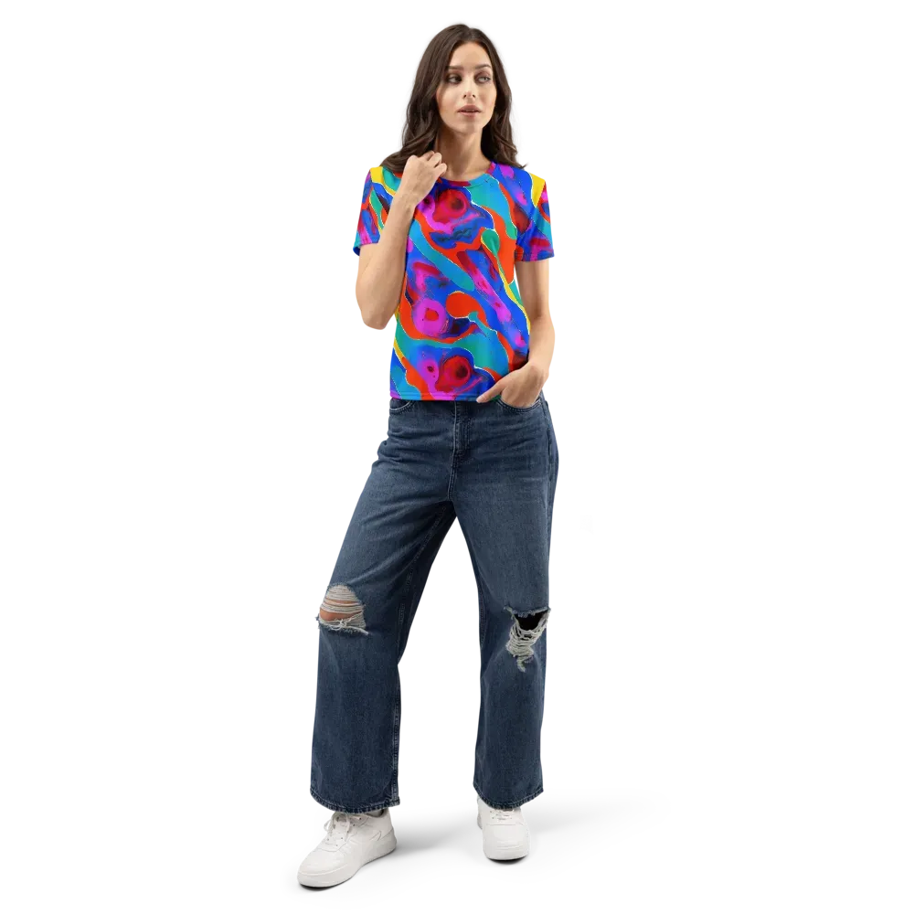 Irvin Rhapsody on Women's Crew Neck T-Shirt — Front