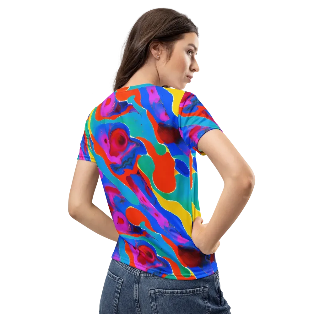 Irvin Rhapsody on Women's Crew Neck T-Shirt — Back