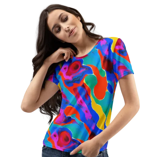 Irvin Rhapsody on a Women's Crew Neck T-Shirt