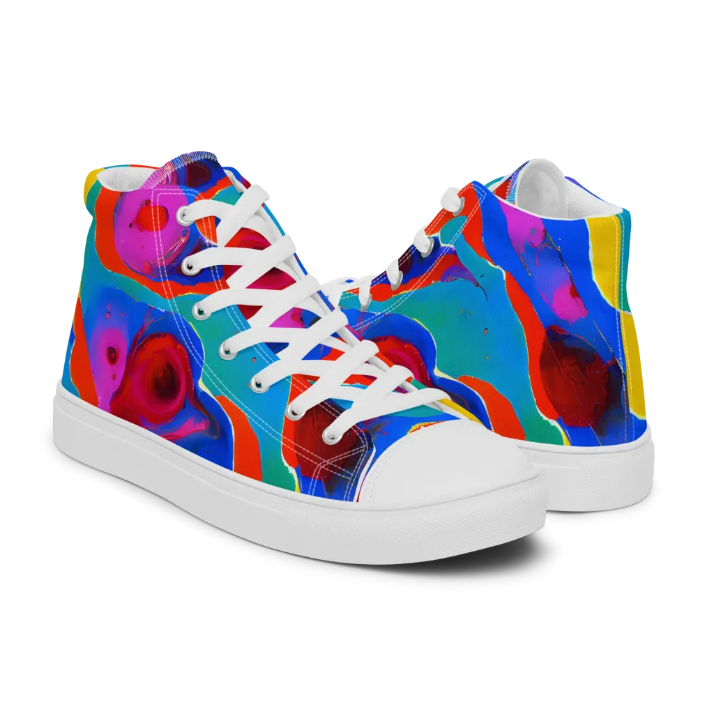 Irvin Rhapsody on Women's High Top Canvas Shoes — Right