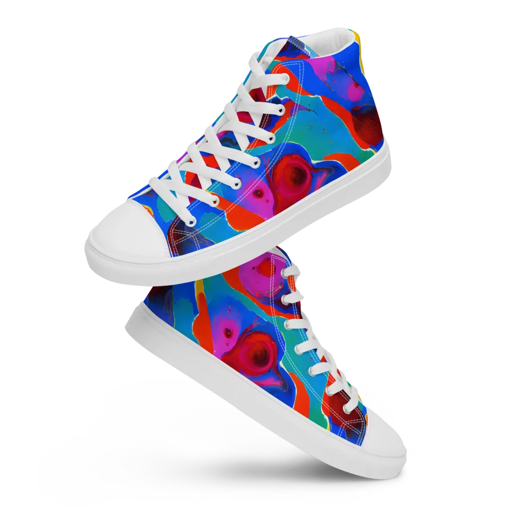 Irvin Rhapsody on Women's High Top Canvas Shoes — Front