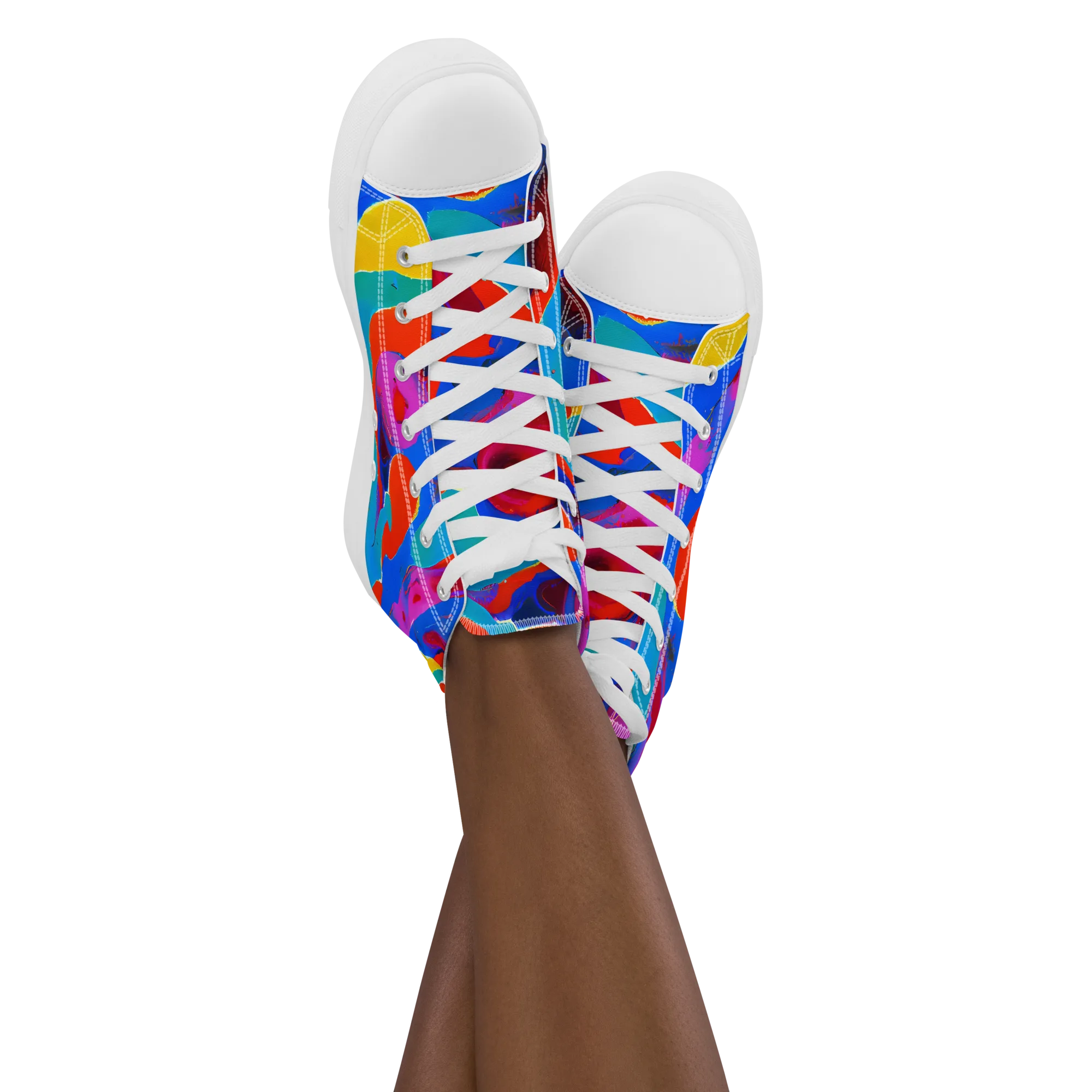 Irvin Rhapsody on Women's High Top Canvas Shoes — Front