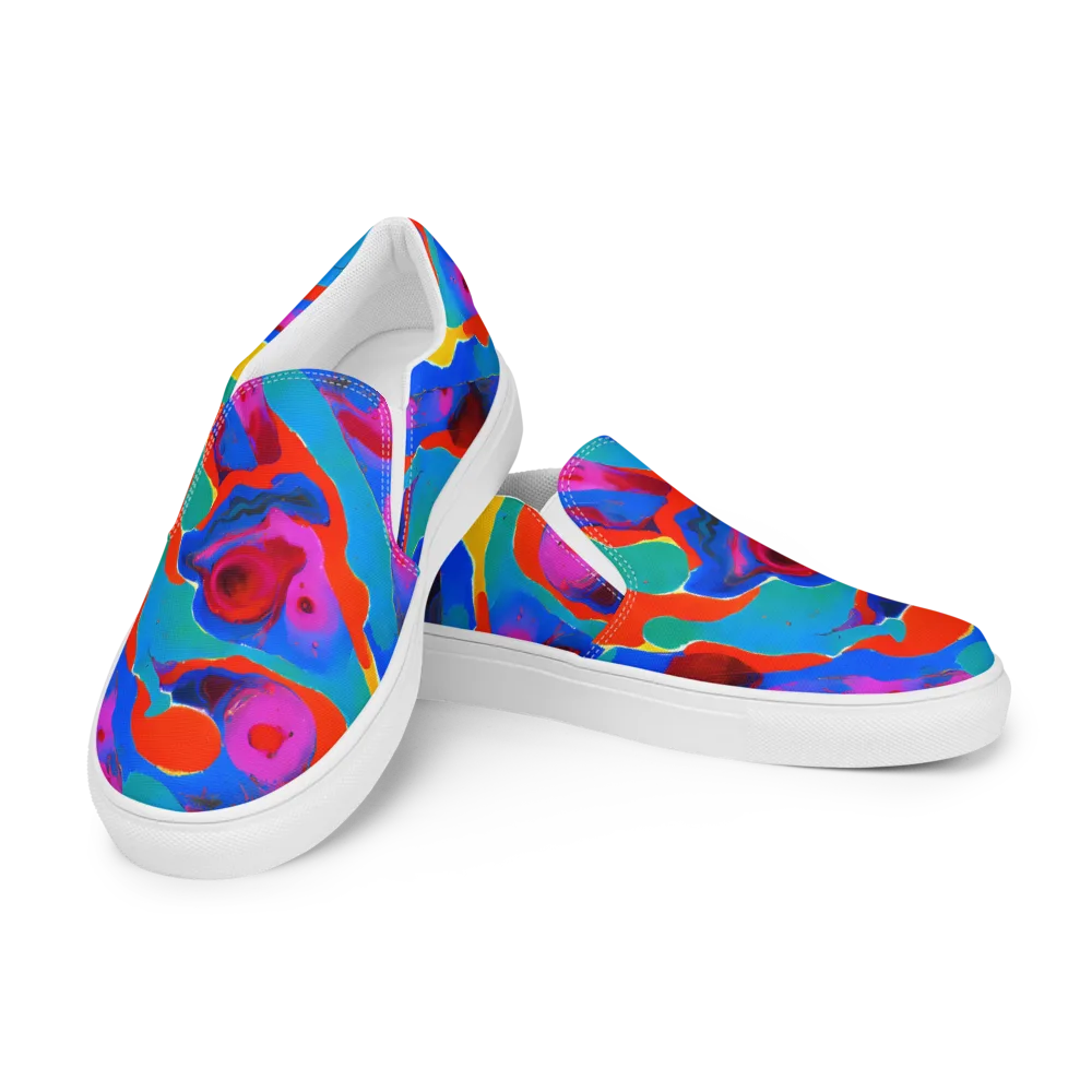 Irvin Rhapsody on Men's Slip-On Canvas Shoes — Left Front