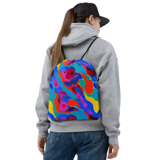 Irvin Rhapsody on a Drawstring Bag