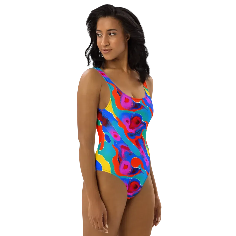 Irvin Rhapsody on One-Piece Swimsuit — Right