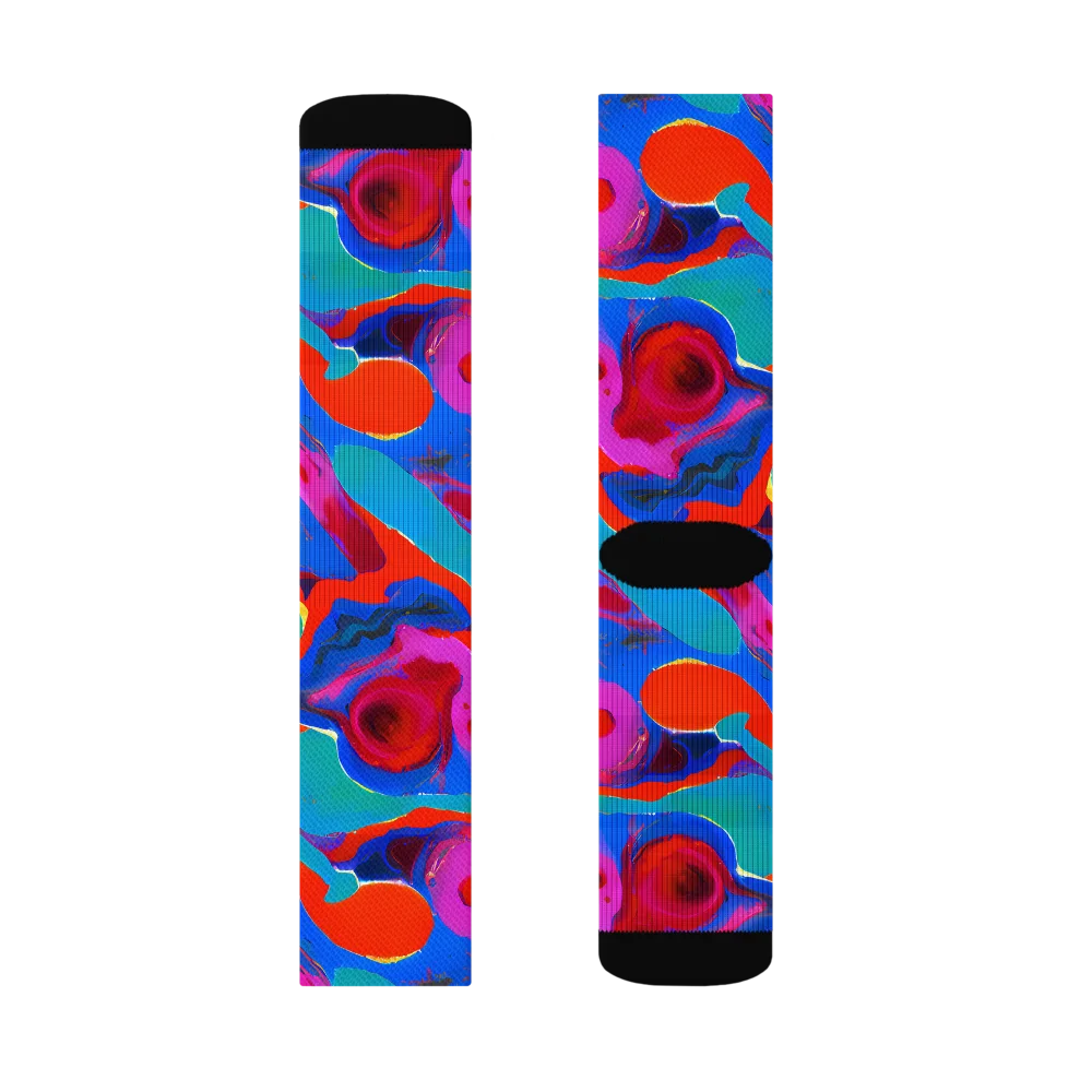 Irvin Rhapsody on Socks — Right Sock