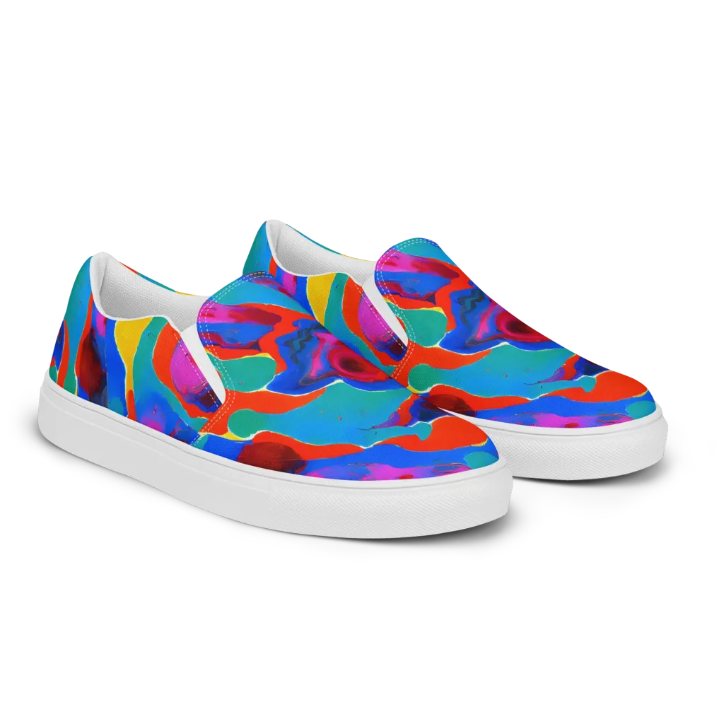 Irvin Rhapsody on Women's Slip-On Canvas Shoes — Right Front