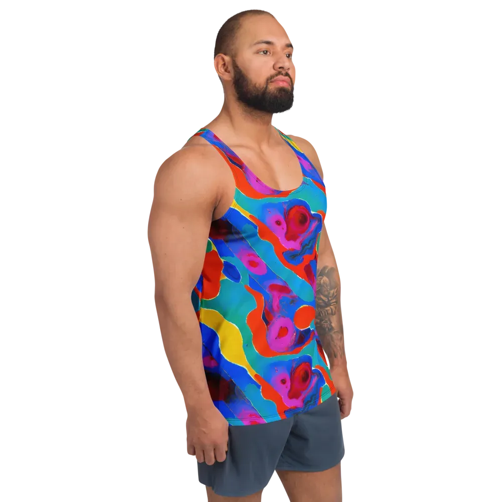 Irvin Rhapsody on Men's Tank Top — Right Front
