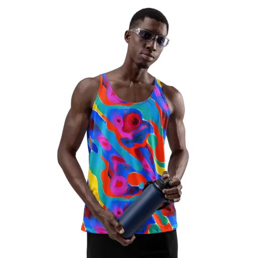 Irvin Rhapsody on a Men's Tank Top