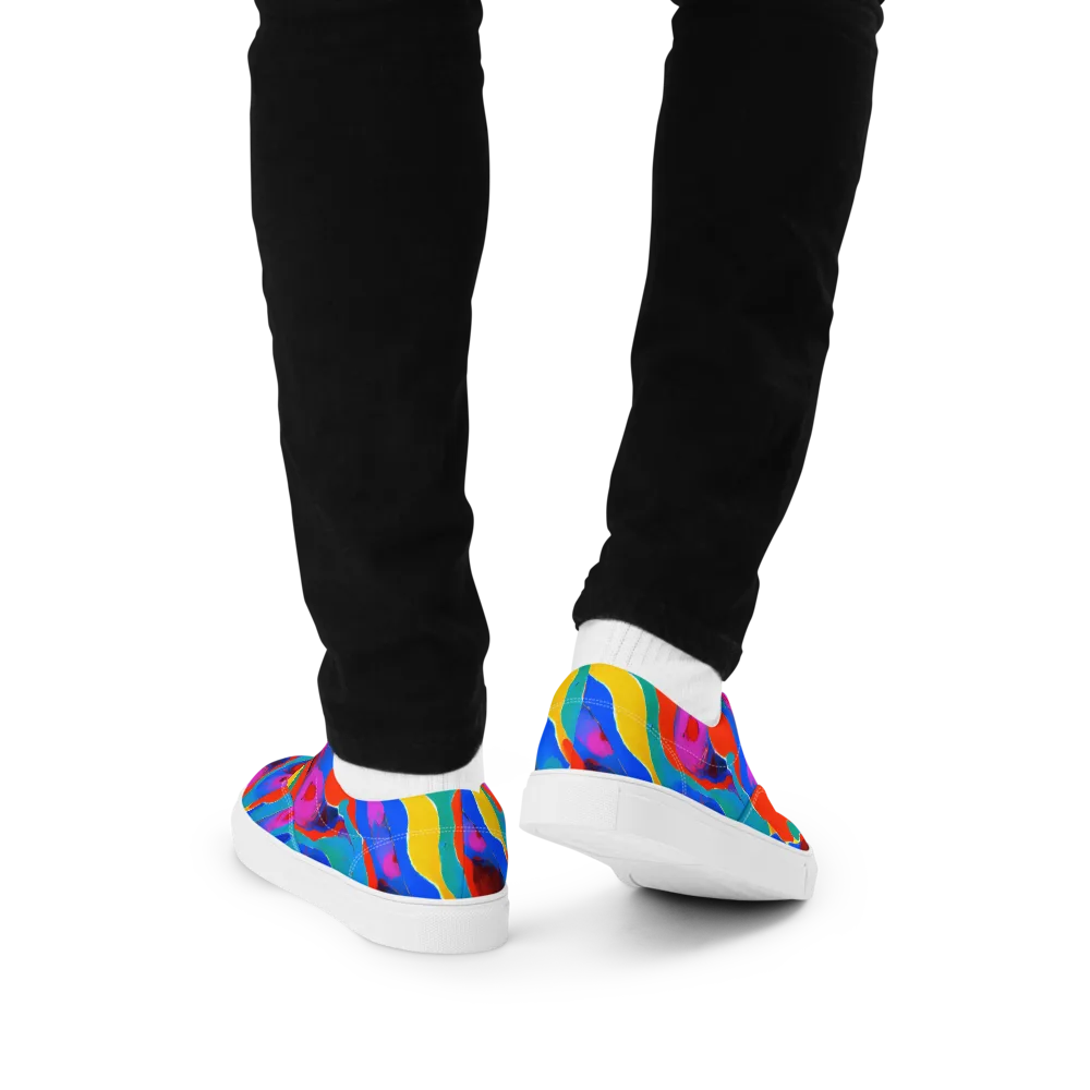 Irvin Rhapsody on Men's Lace-Up Canvas Shoes — Back