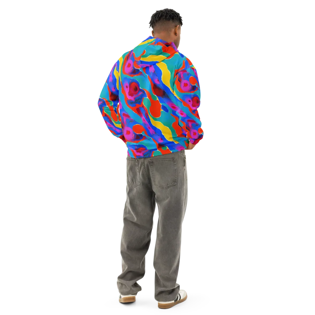 Irvin Rhapsody on Cotton Hoodie — Back