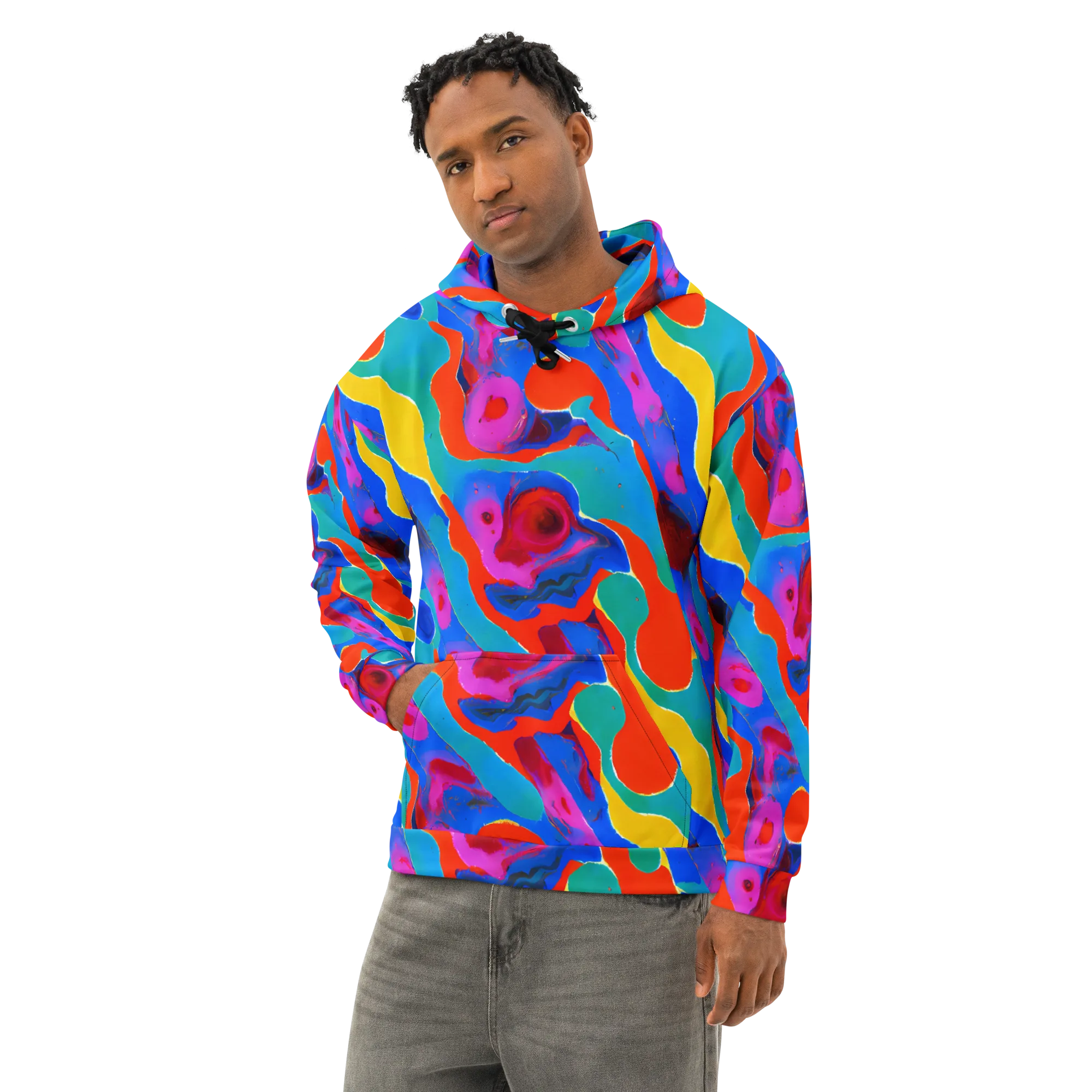 Irvin Rhapsody on Cotton Hoodie — Left Front