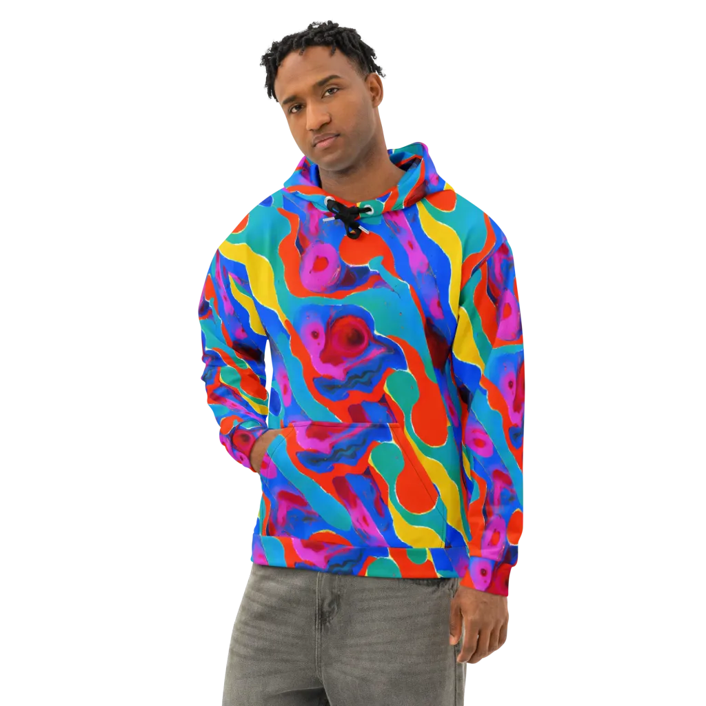 Irvin Rhapsody on Cotton Hoodie — Left Front
