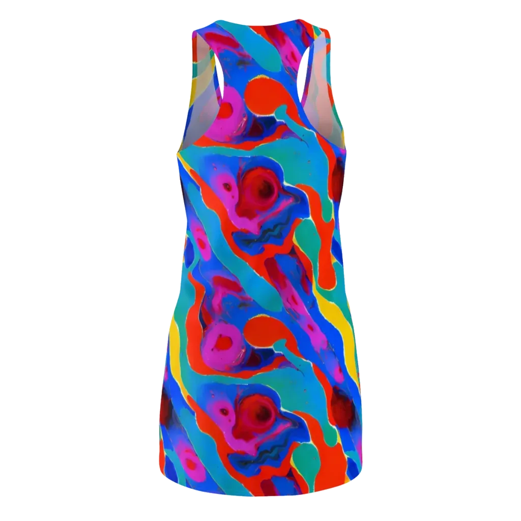 Irvin Rhapsody on Racerback Dress — Back