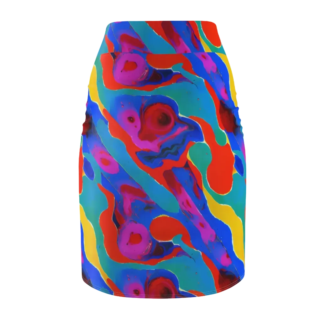 Irvin Rhapsody on Pencil Skirt — Back
