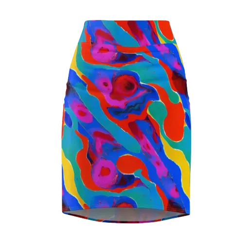 Irvin Rhapsody on a Pencil Skirt
