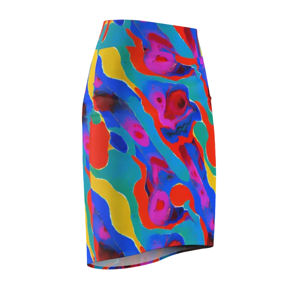 Irvin Rhapsody on Pencil Skirt — Front Side