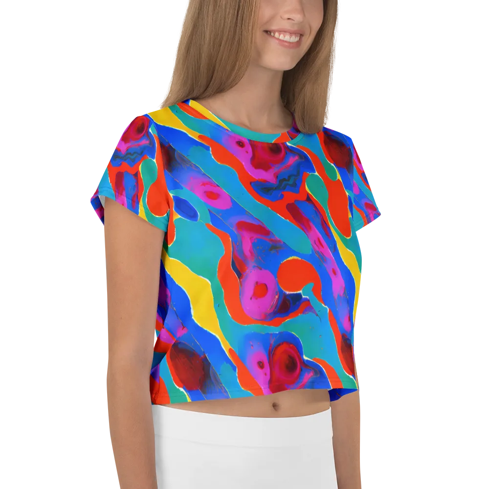 Irvin Rhapsody on Crop Tee — Right