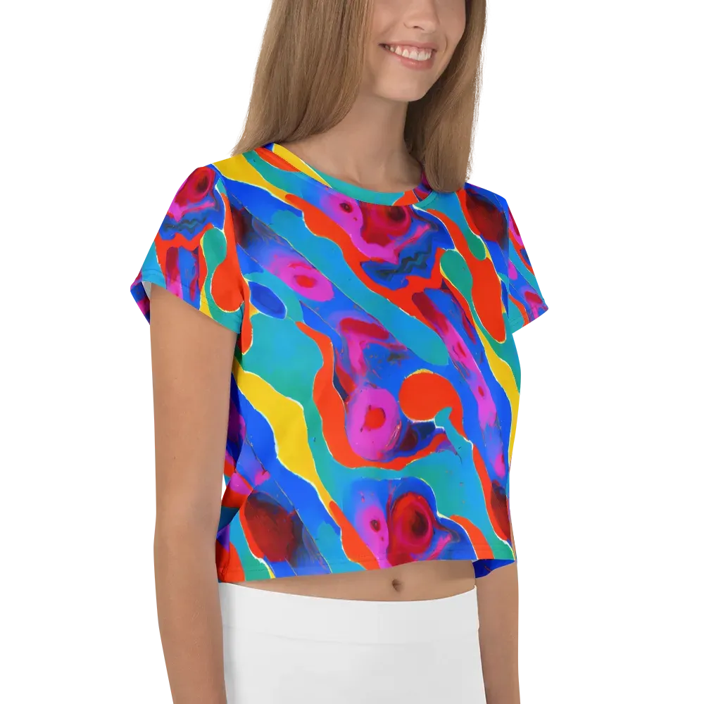 Irvin Rhapsody on Crop Tee — Right
