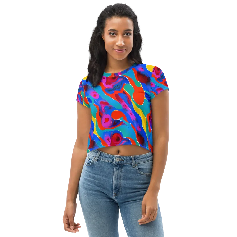 Irvin Rhapsody on Crop Tee — Front