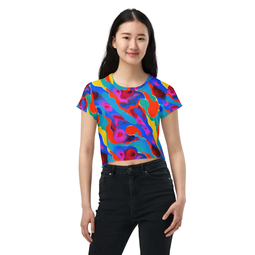 Irvin Rhapsody on Crop Tee — Front