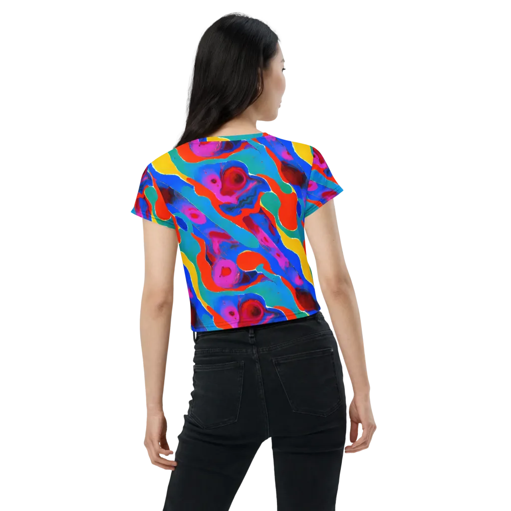 Irvin Rhapsody on Crop Tee — Back