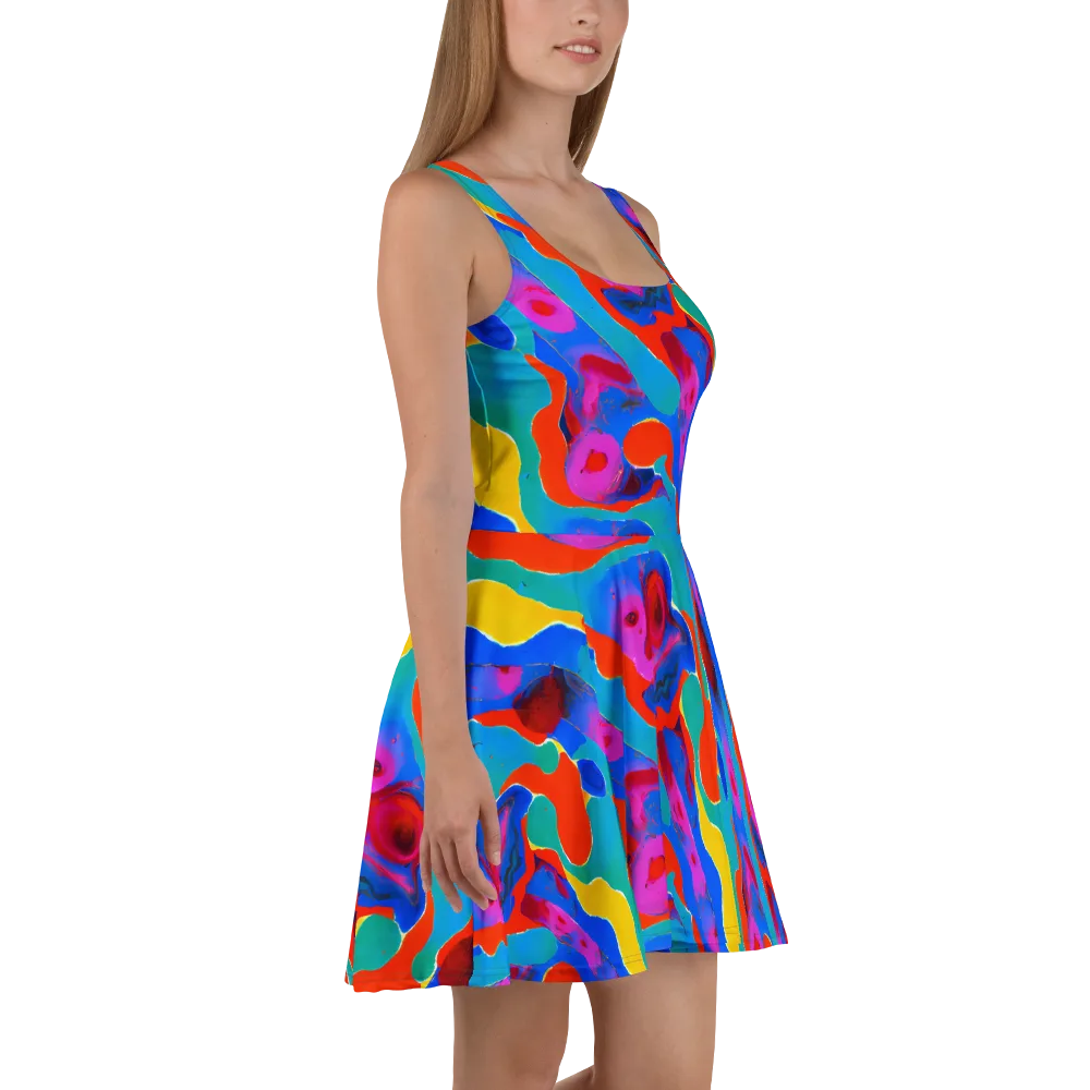 Irvin Rhapsody on Skater Dress — Right