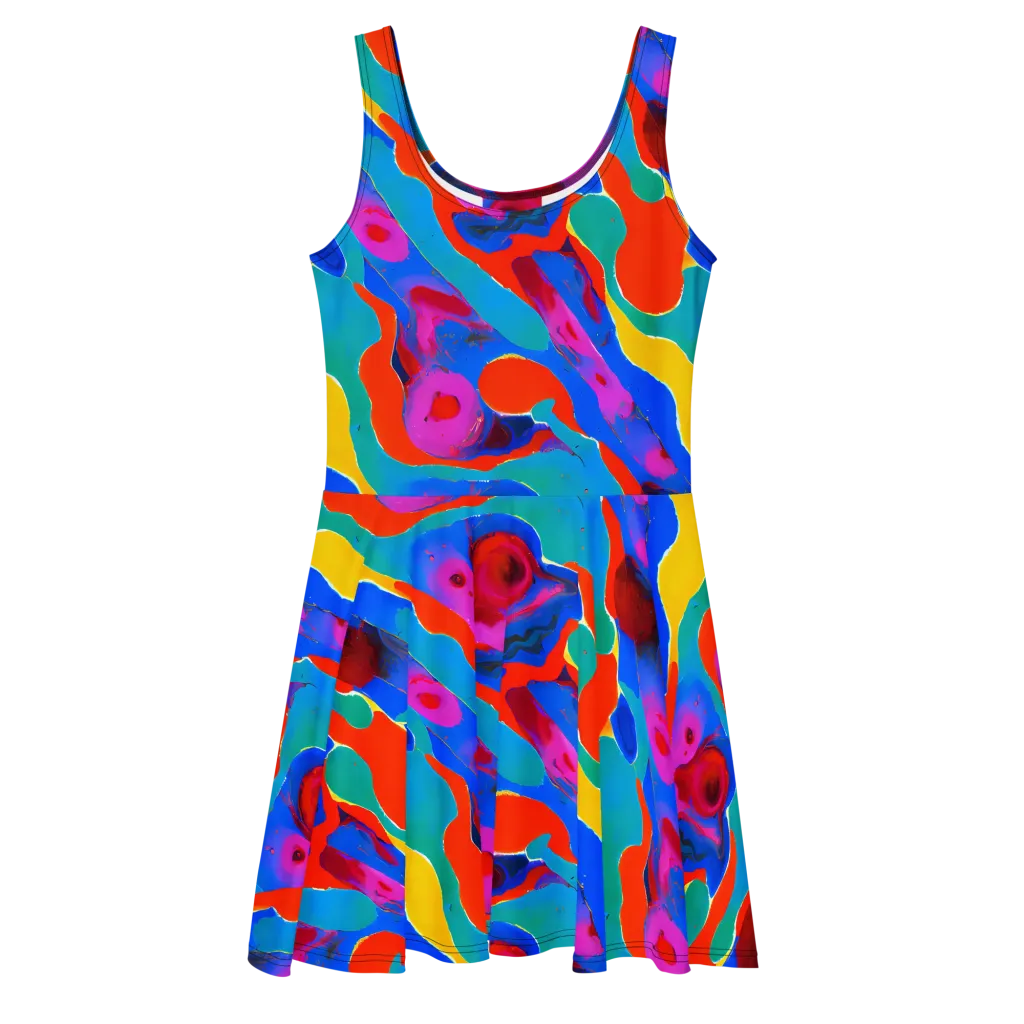 Irvin Rhapsody on Skater Dress — Front