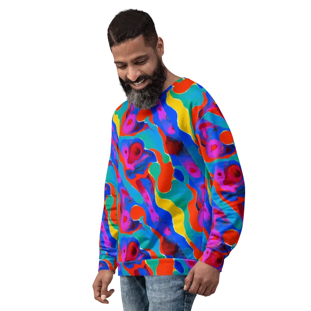 Irvin Rhapsody on Sweatshirt — Left Front