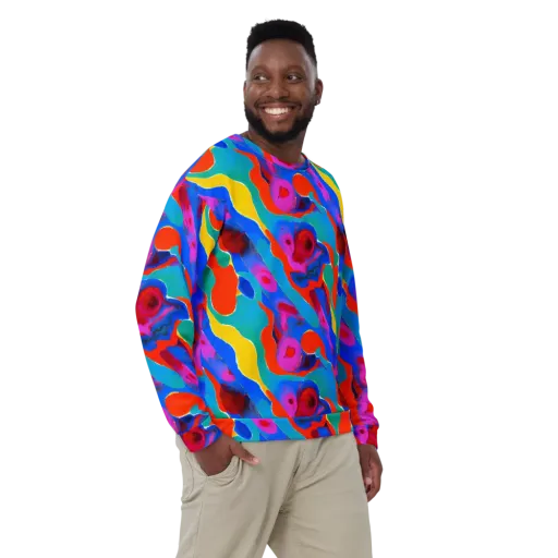 Irvin Rhapsody on a Sweatshirt