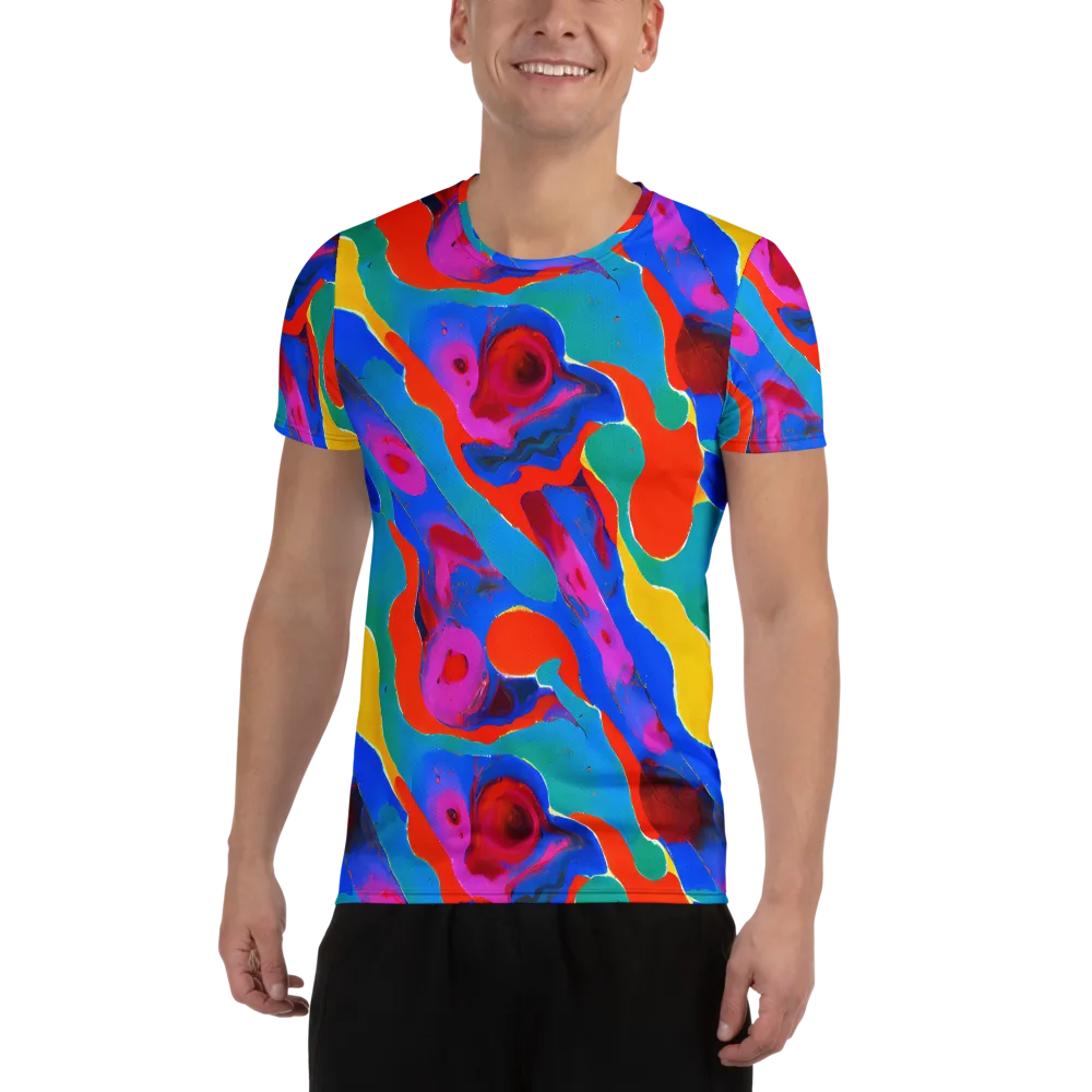 Irvin Rhapsody on Men's Athletic T-Shirt — Front