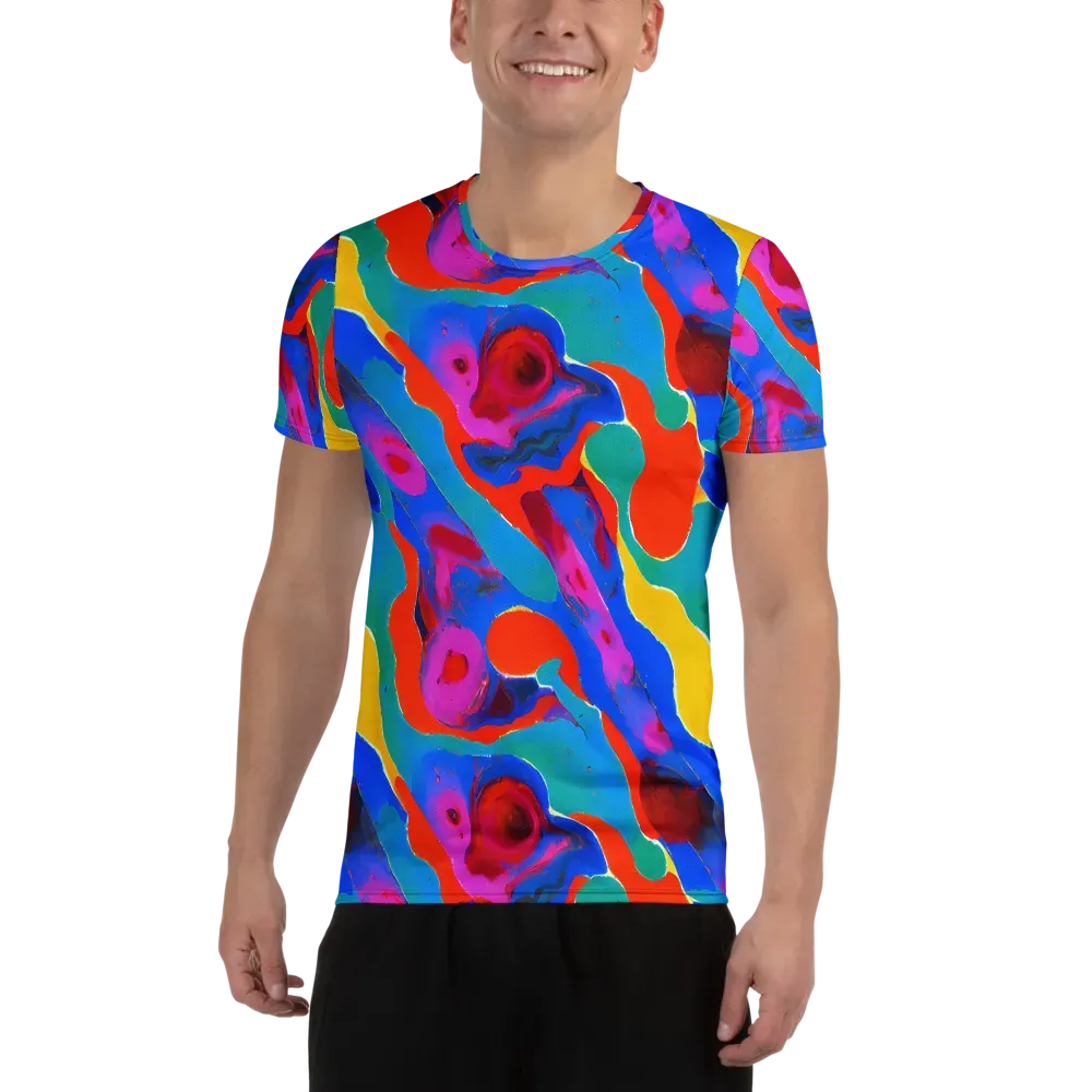 Irvin Rhapsody on Men's Athletic T-Shirt — Front