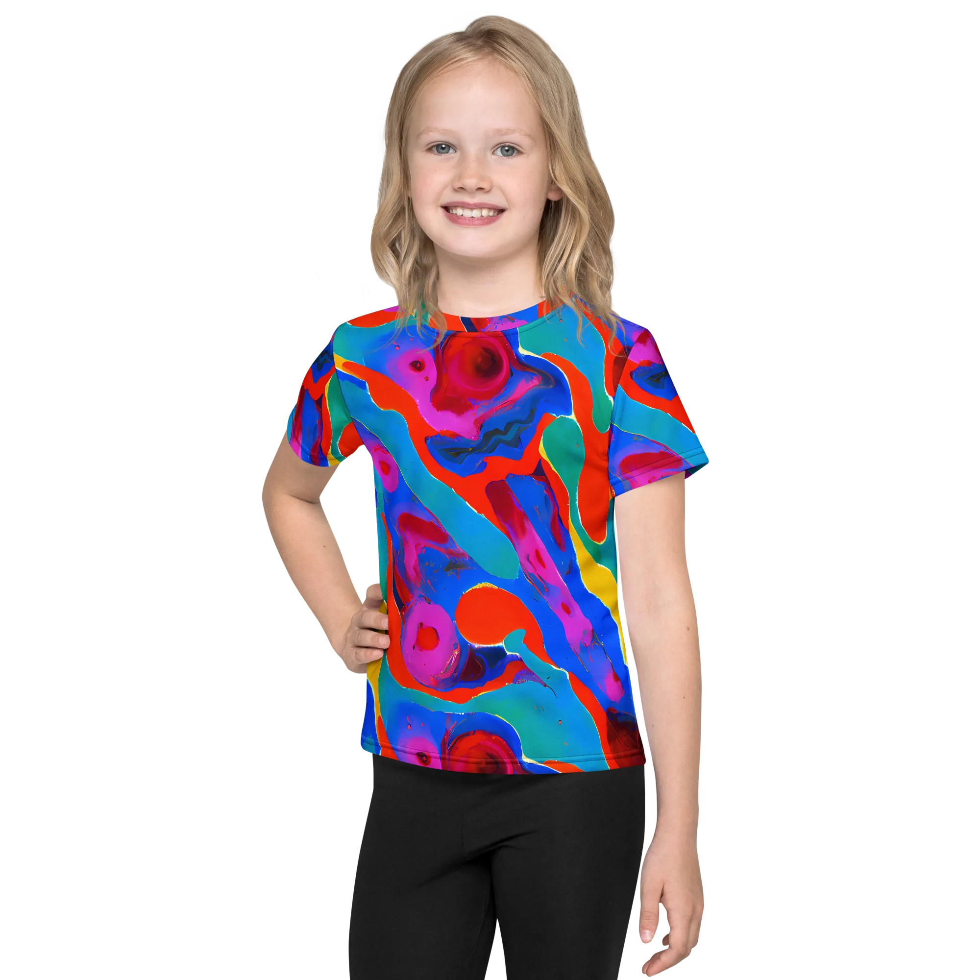 Irvin Rhapsody on Kids Crew Neck T-Shirt — Front