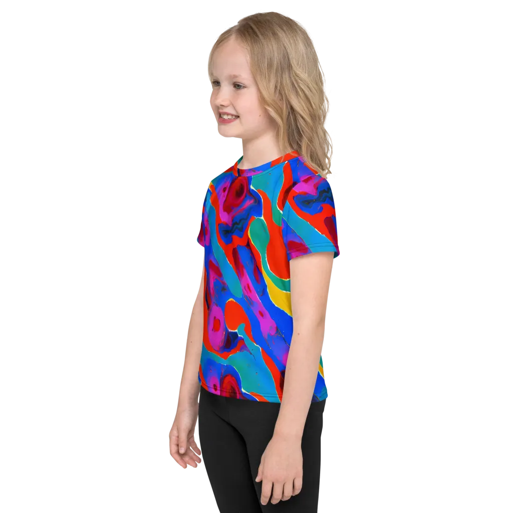 Irvin Rhapsody on Kids Crew Neck T-Shirt — Left
