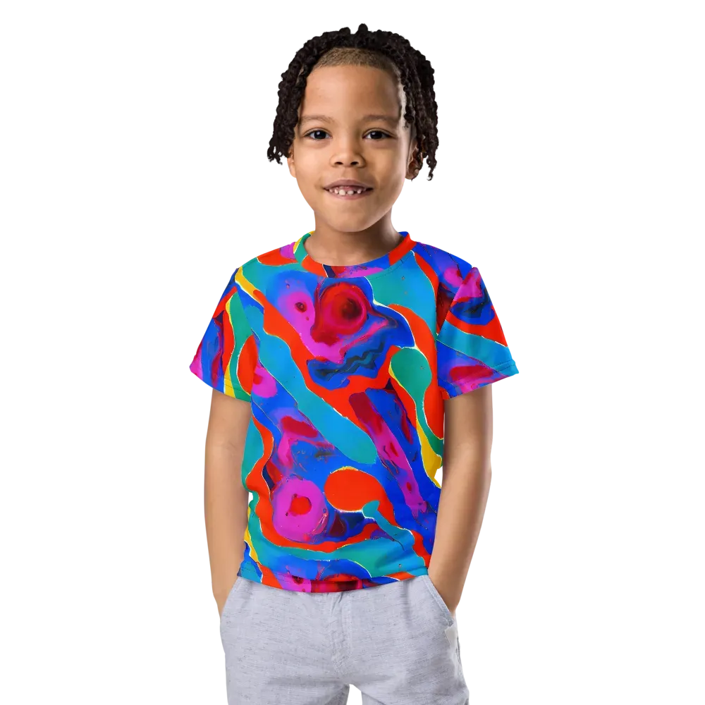 Irvin Rhapsody on Kids Crew Neck T-Shirt — Front