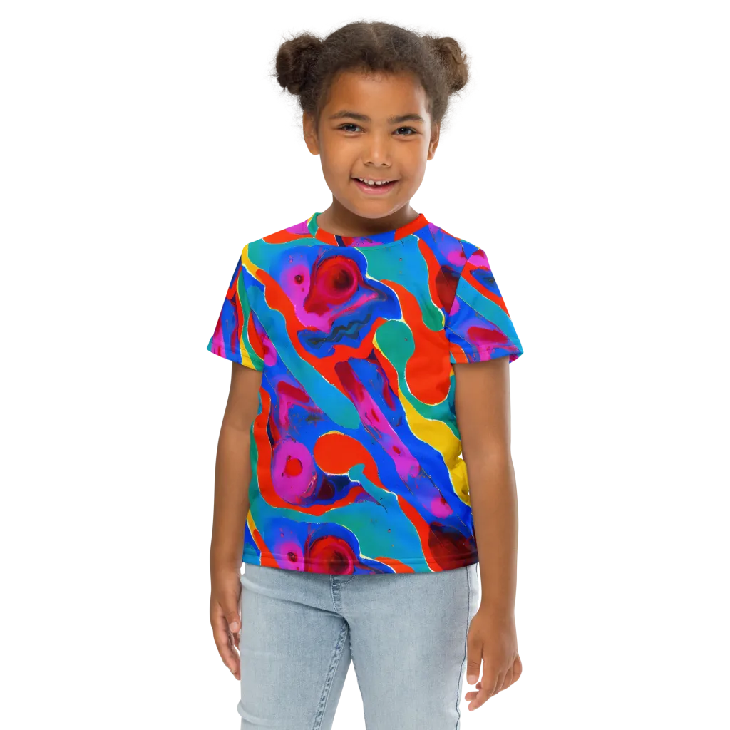Irvin Rhapsody on Kids Crew Neck T-Shirt — Front
