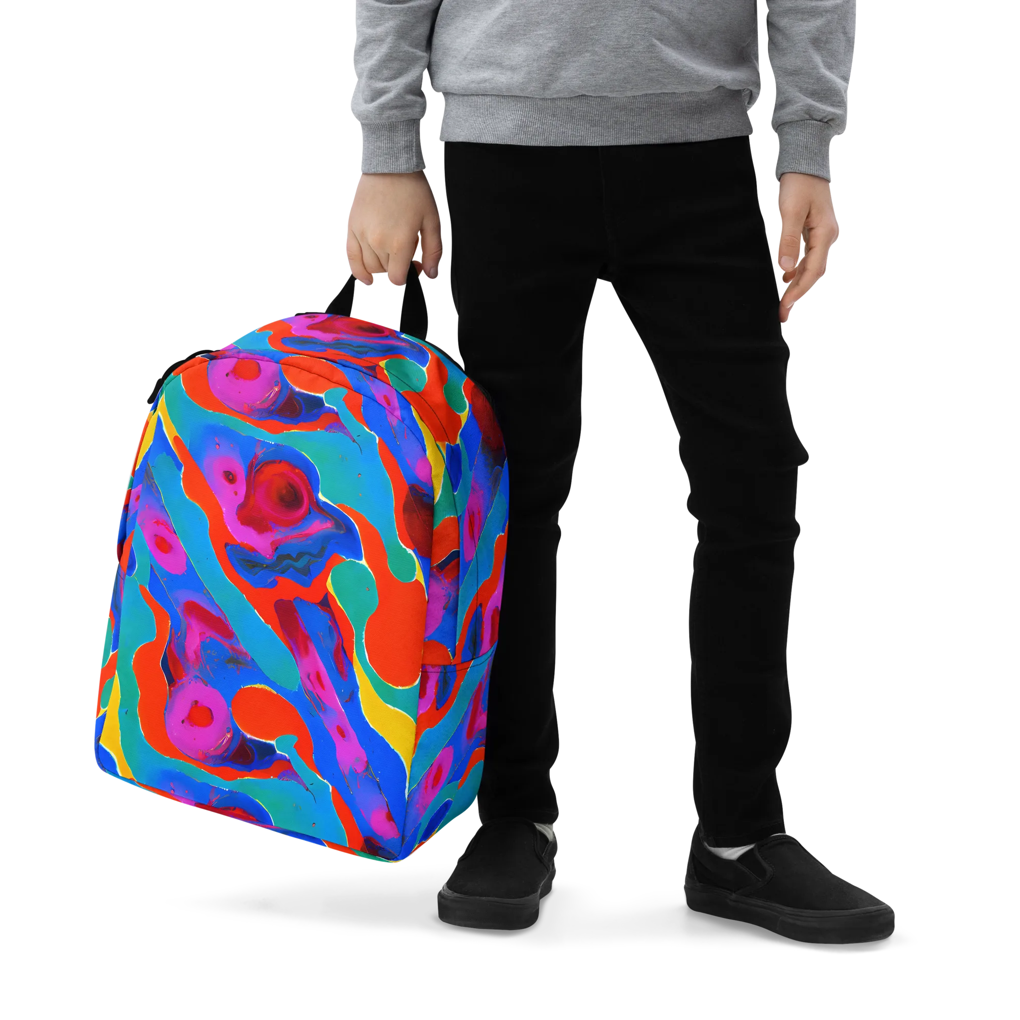 Irvin Rhapsody on Minimalist Backpack — Zoomed-in