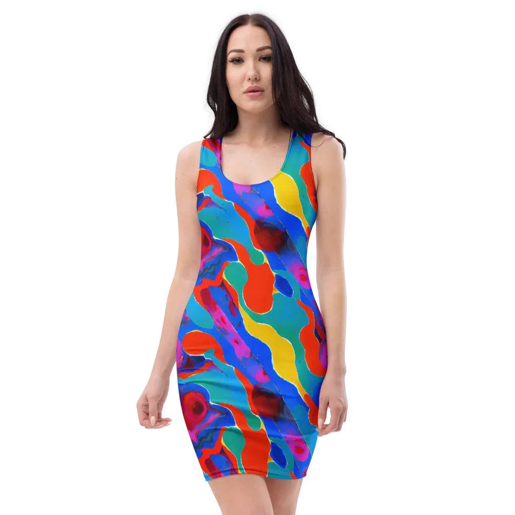 Irvin Rhapsody on Bodycon Dress — Front