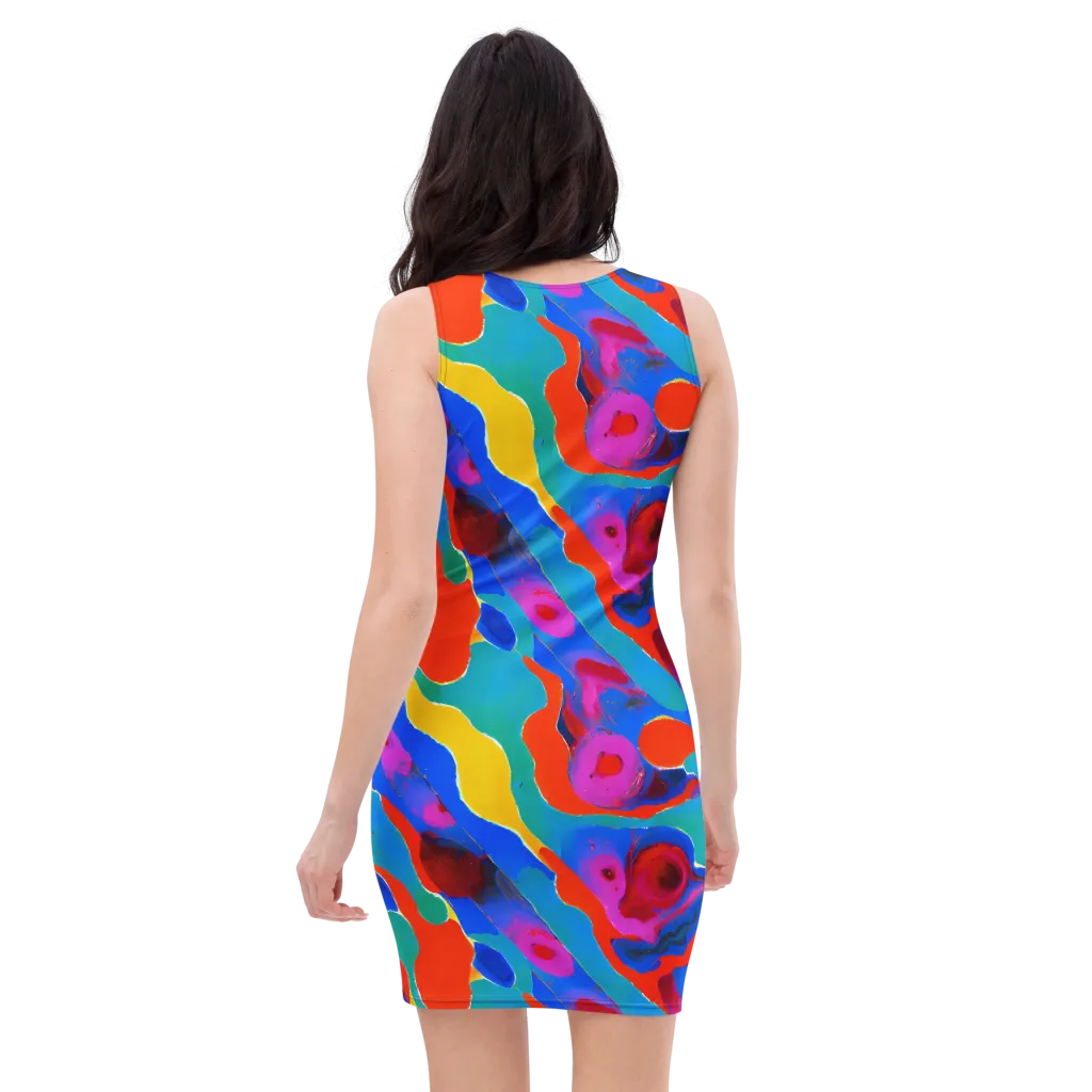 Irvin Rhapsody on Bodycon Dress — Back