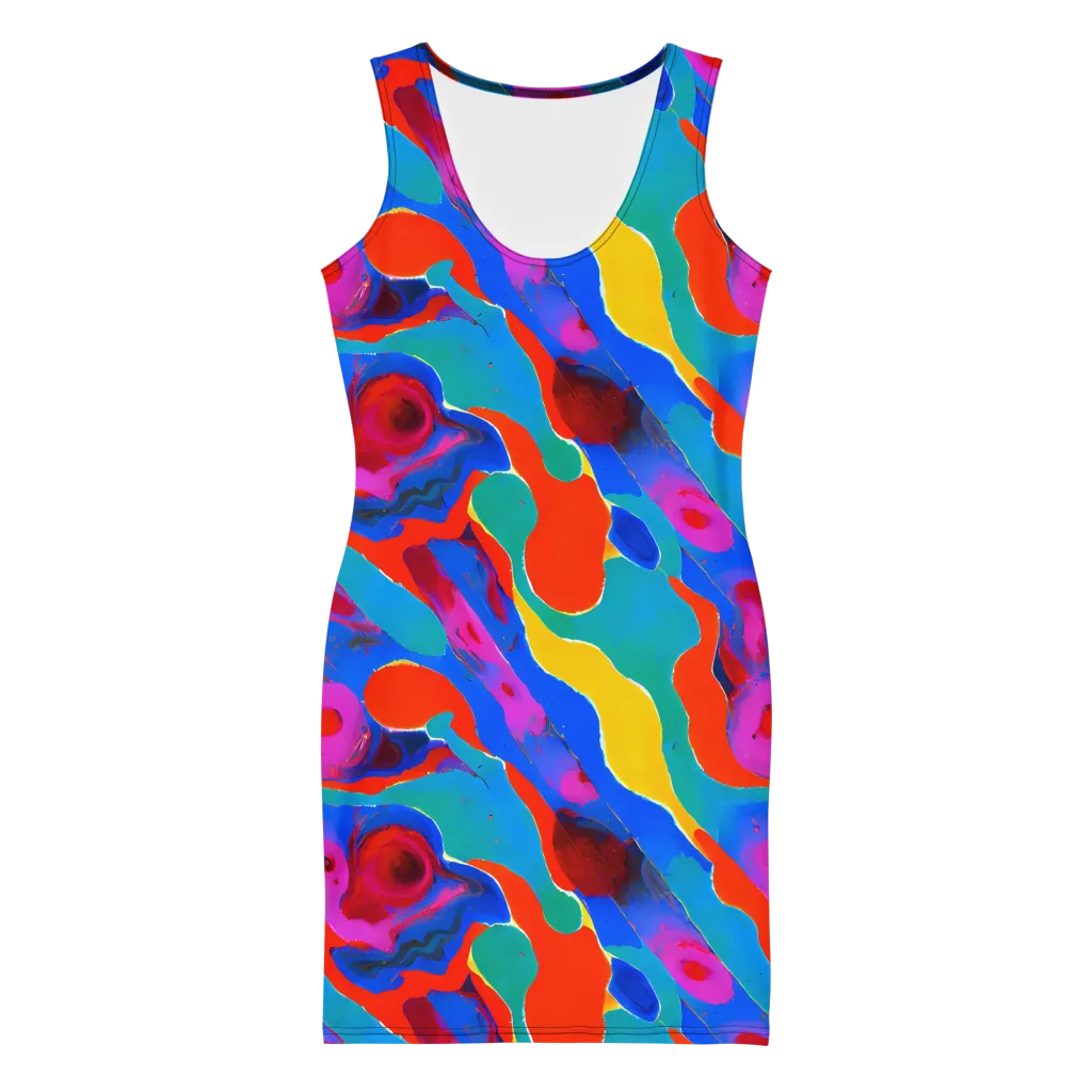 Irvin Rhapsody on Bodycon Dress — Front