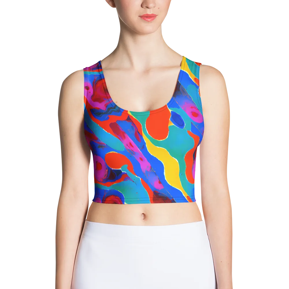Irvin Rhapsody on Crop Top — Front