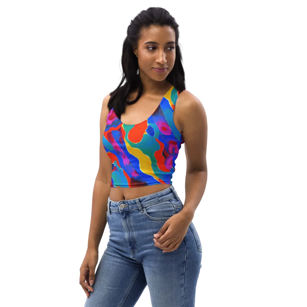 Irvin Rhapsody on Crop Top — Left Front