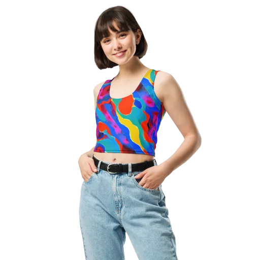 Irvin Rhapsody on a Crop Top