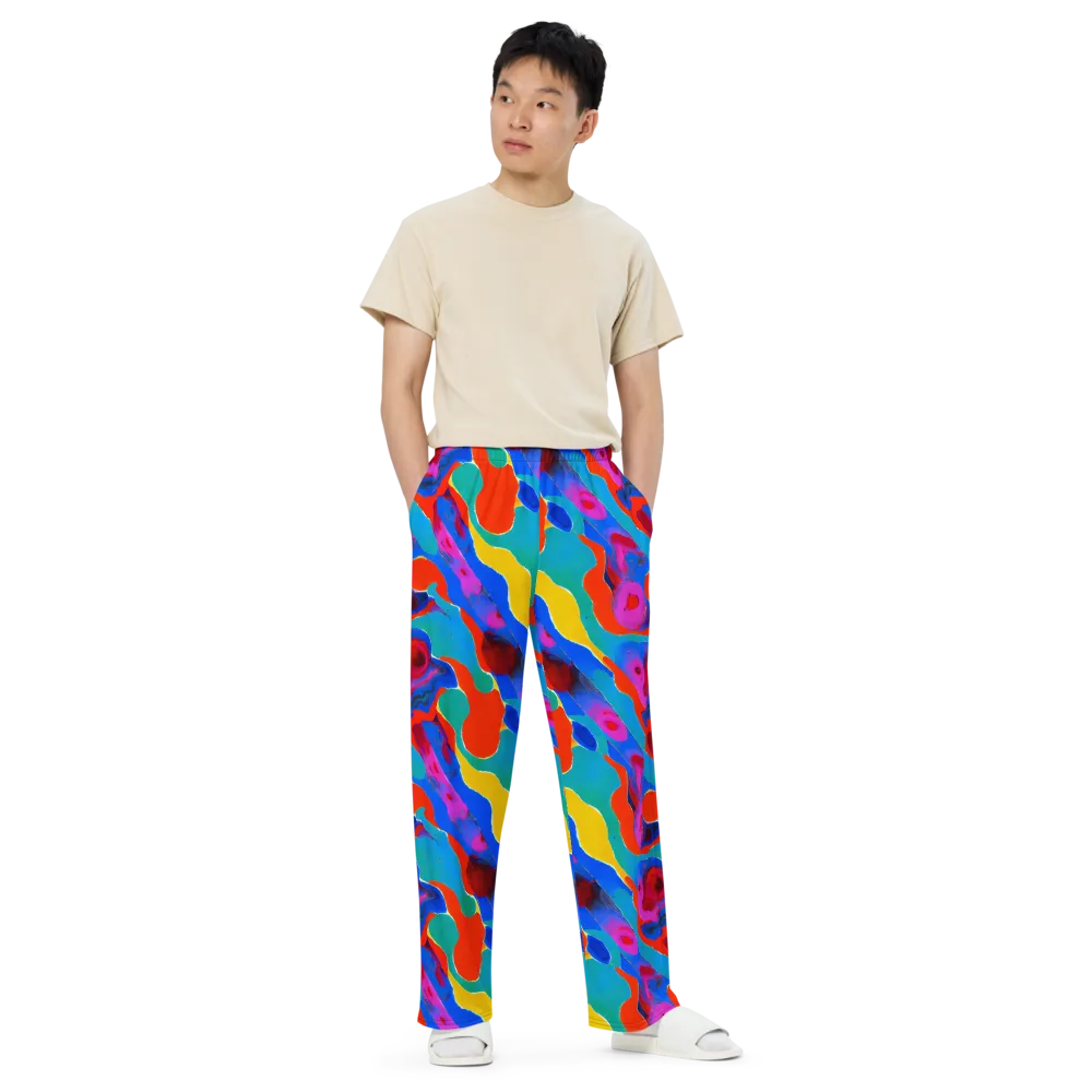 Irvin Rhapsody on Wide-Leg Pants — Front