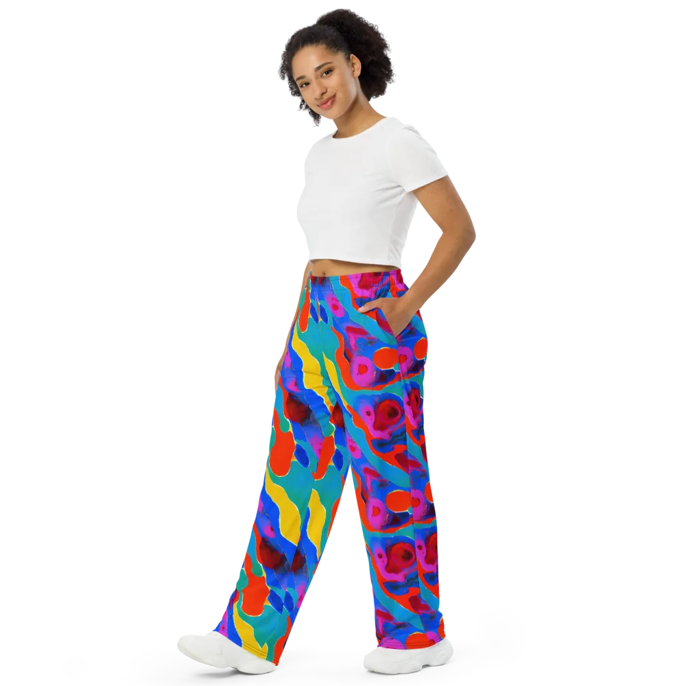 Irvin Rhapsody on Wide-Leg Pants — Left Front
