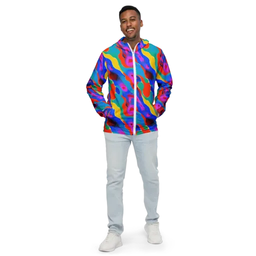 Irvin Rhapsody on a Men's Windbreaker
